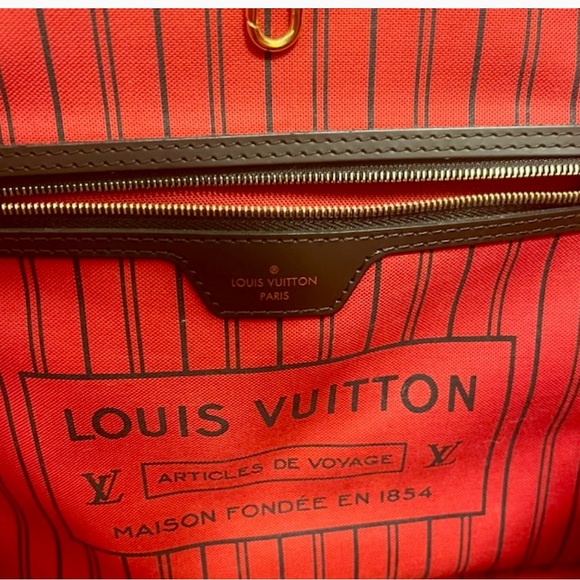 🎁EARLY🎁SALE 🚨2020 EUC Neverfull MM🚨 Louis Vuitton Daimer Ebene - Picture 6 of 10